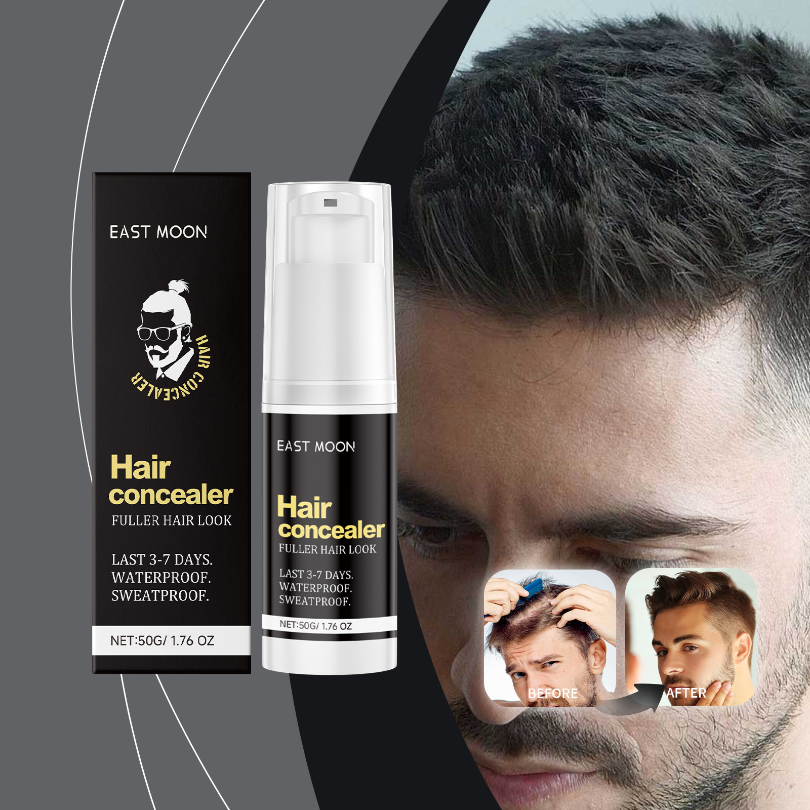 Hair Care Lotion - Crème Correctrice Couvrante pour Cheveux –