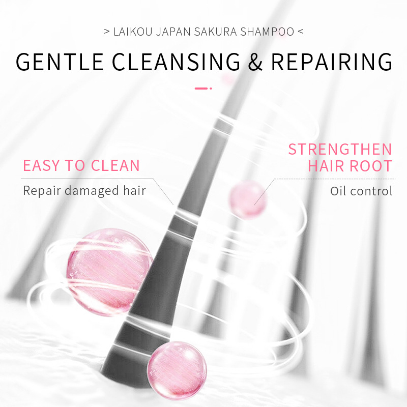 LAIKOU japon Sakura shampooing - Hair Care Korean Products avis et prix